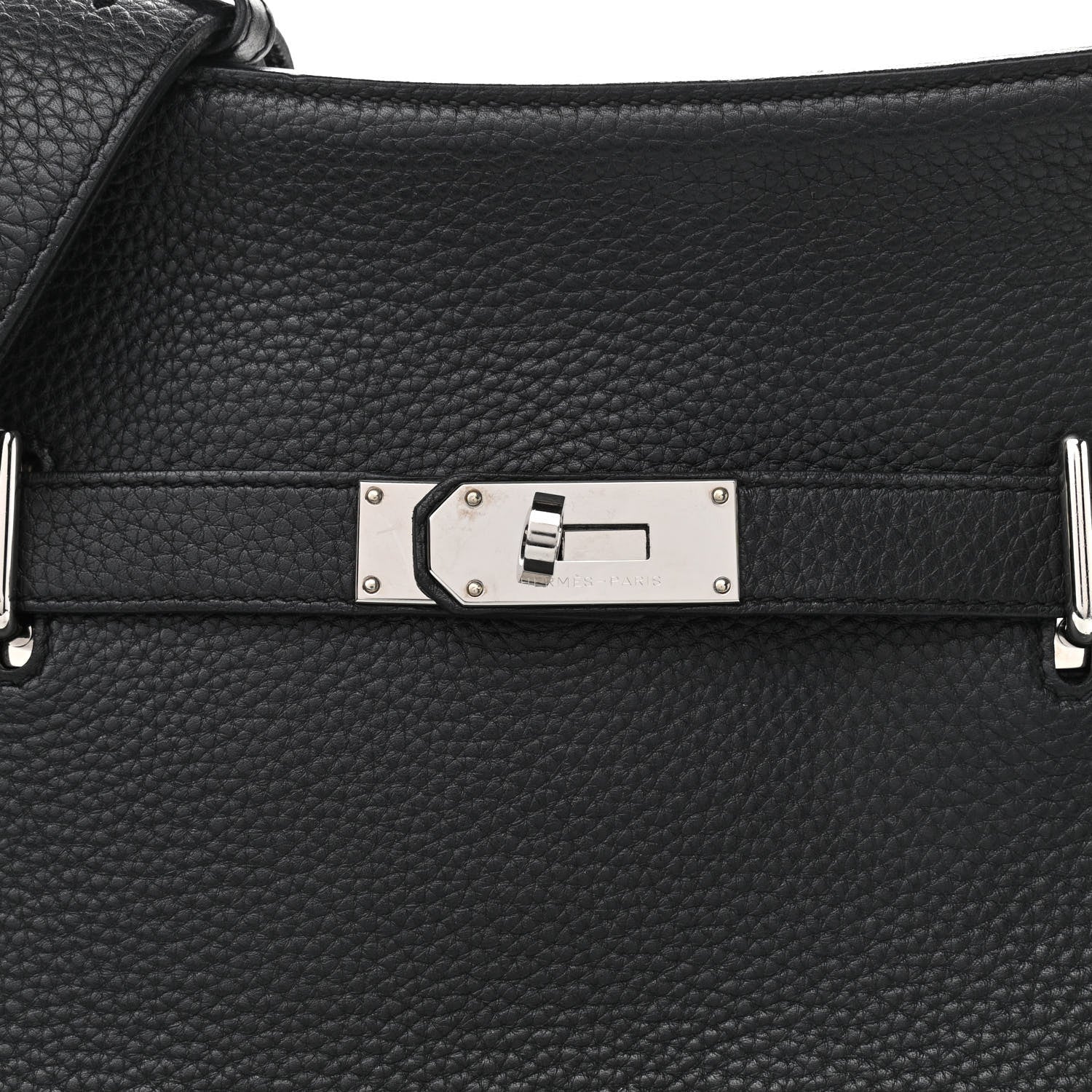 Hermes Taurillon Clemence Jypsiere 34 Black 8 of 12