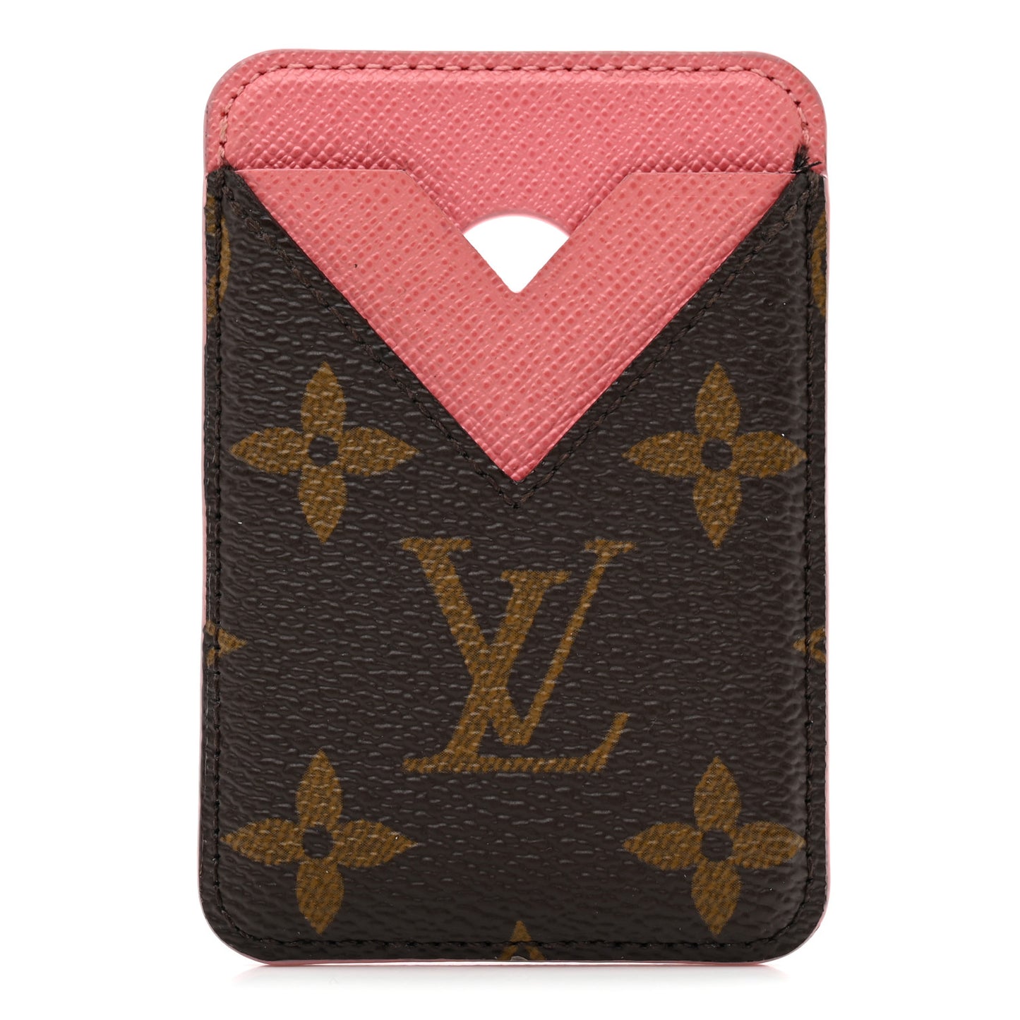 Monogram Macassar Magnetic Card Holder Tender Bliss