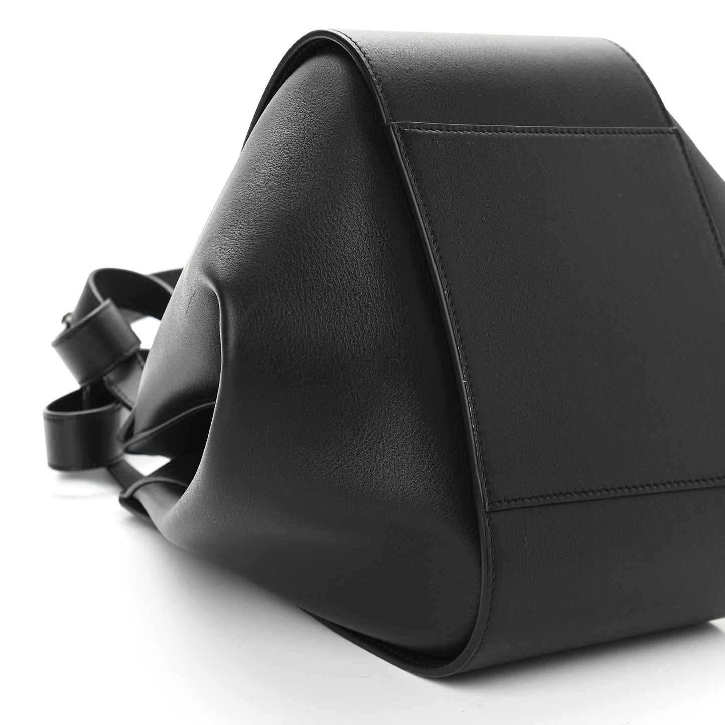 Calfskin Small Hammock Shoulder Bag Black
