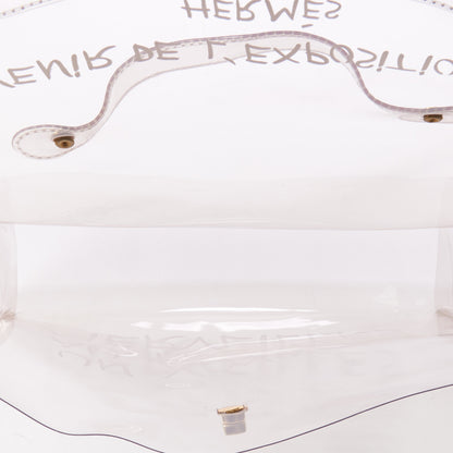 Hermes Vinyl Souvenir De L'Exposition Kelly Transparent 7 of 8