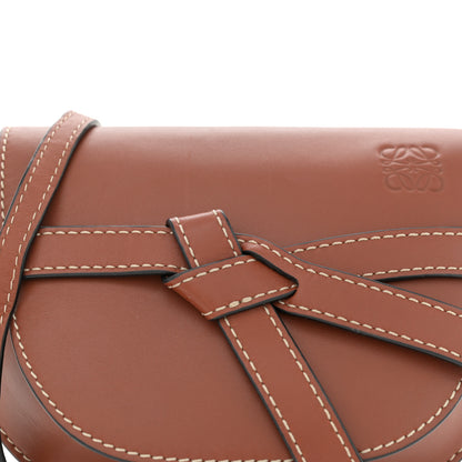 Loewe Calfskin Mini Gate Crossbody Bag Rust 7 of 12