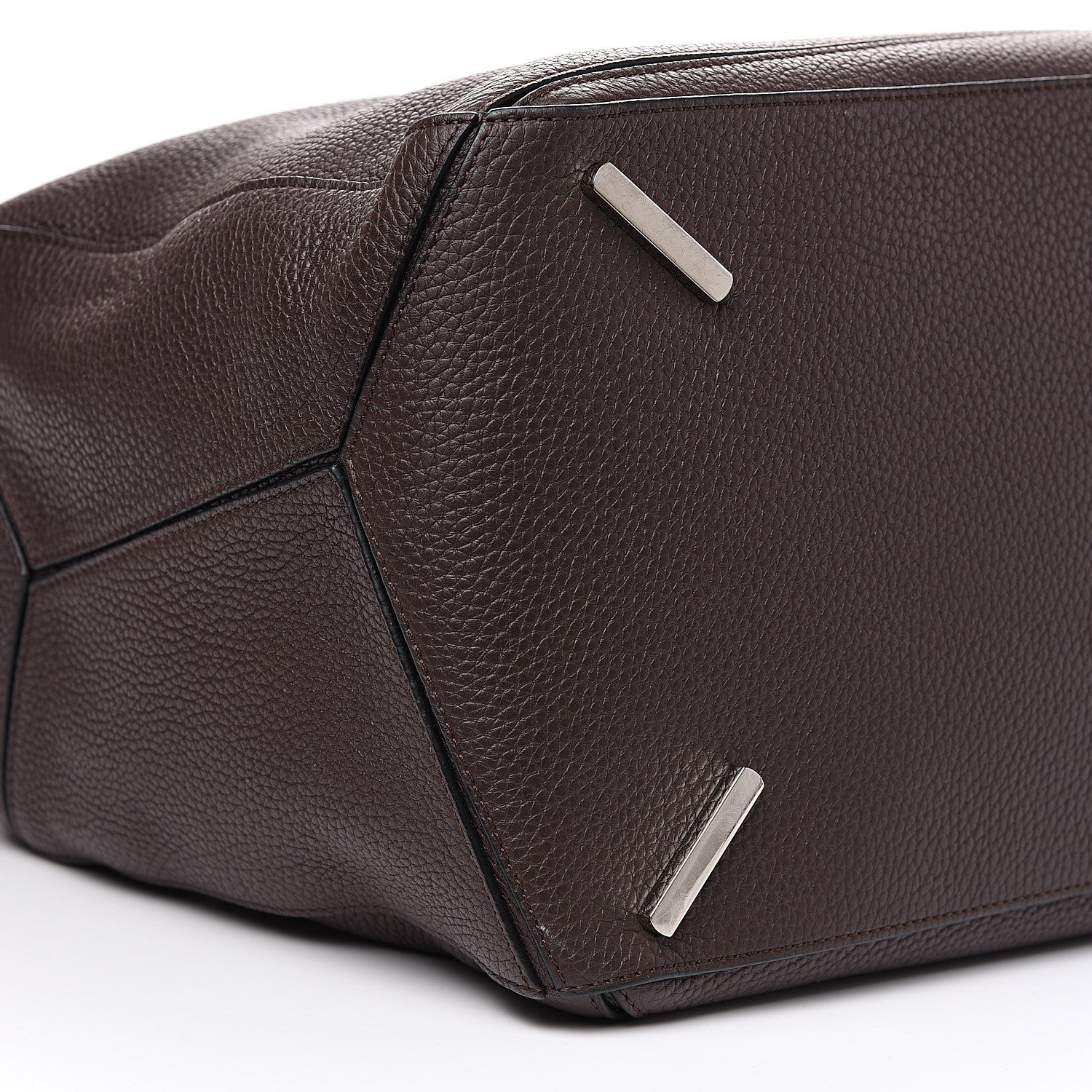 Loewe Calfskin Large Puzzle Bag Dark Brown 7 of 9