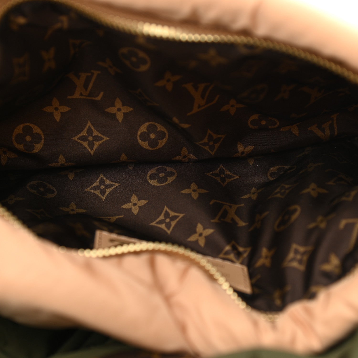 Louis Vuitton Econyl Monogram Pillow Maxi Multi Pochette Accessories Kaki Beige 5 of 11