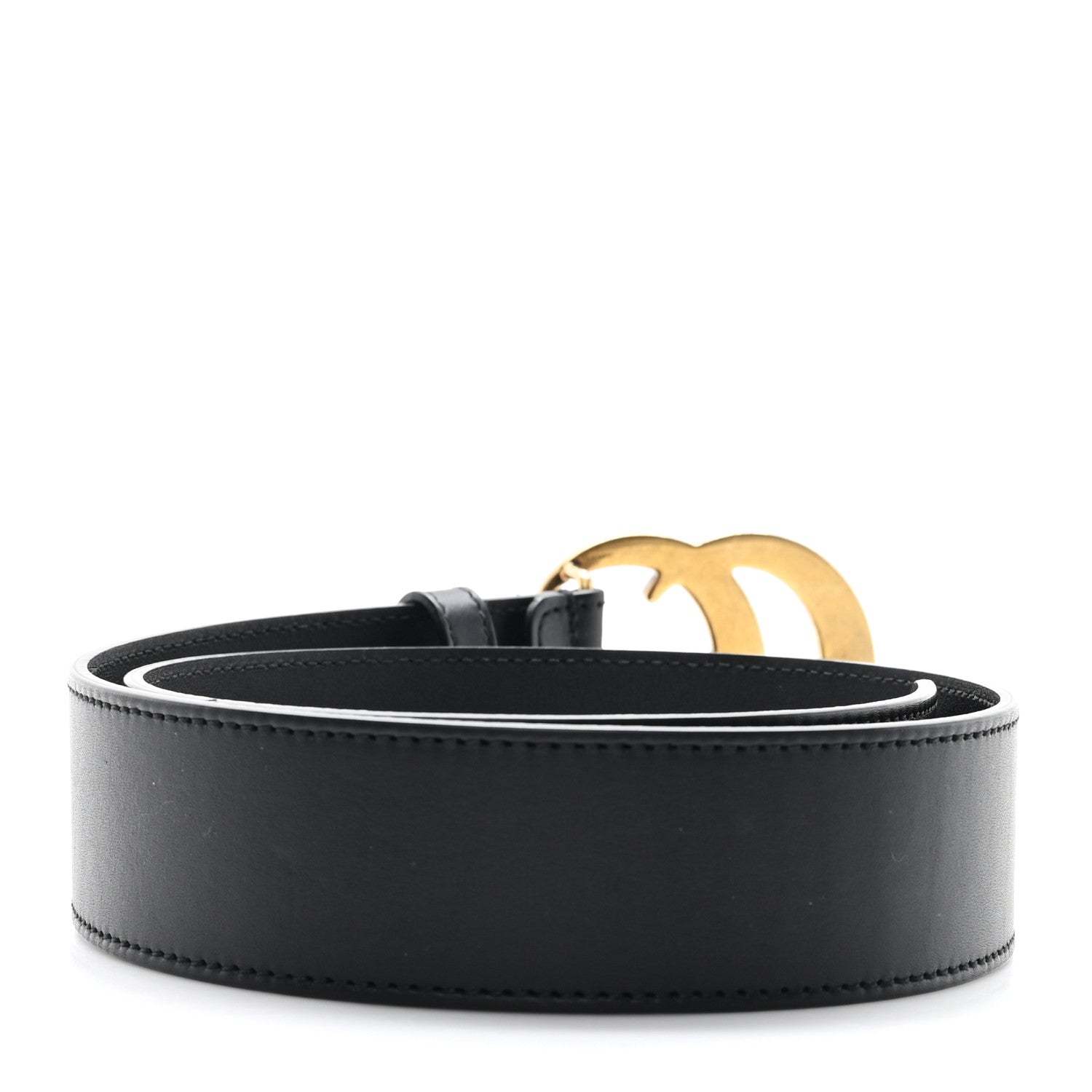 Gucci Calfskin Double G 40mm Belt 70 28 Black 2 of 4