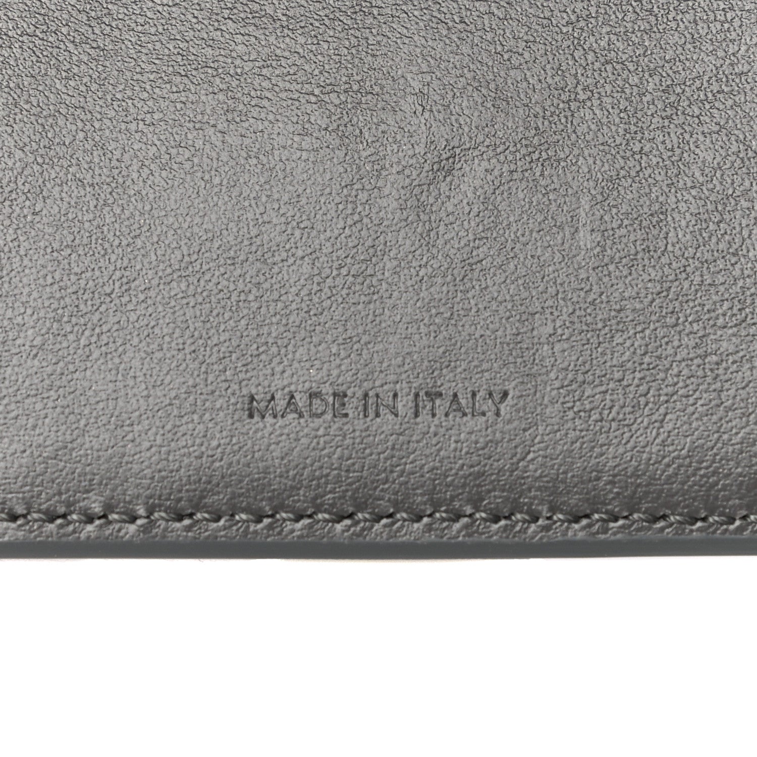 Celine Grained Calfskin Medium Multifunction Strap Wallet Grey Vintage Pink 8 of 14