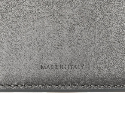 Celine Grained Calfskin Medium Multifunction Strap Wallet Grey Vintage Pink 8 of 14