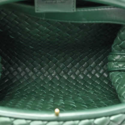 Bottega Veneta Nappa Intrecciato Small Padded The Handle Tote Raintree 5 of 9