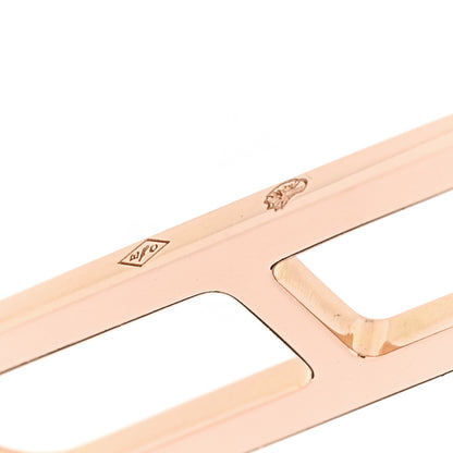 Hermes 18K Rose Gold Diamond PM Ever Chaine D'Ancre Bracelet SH 5 of 6