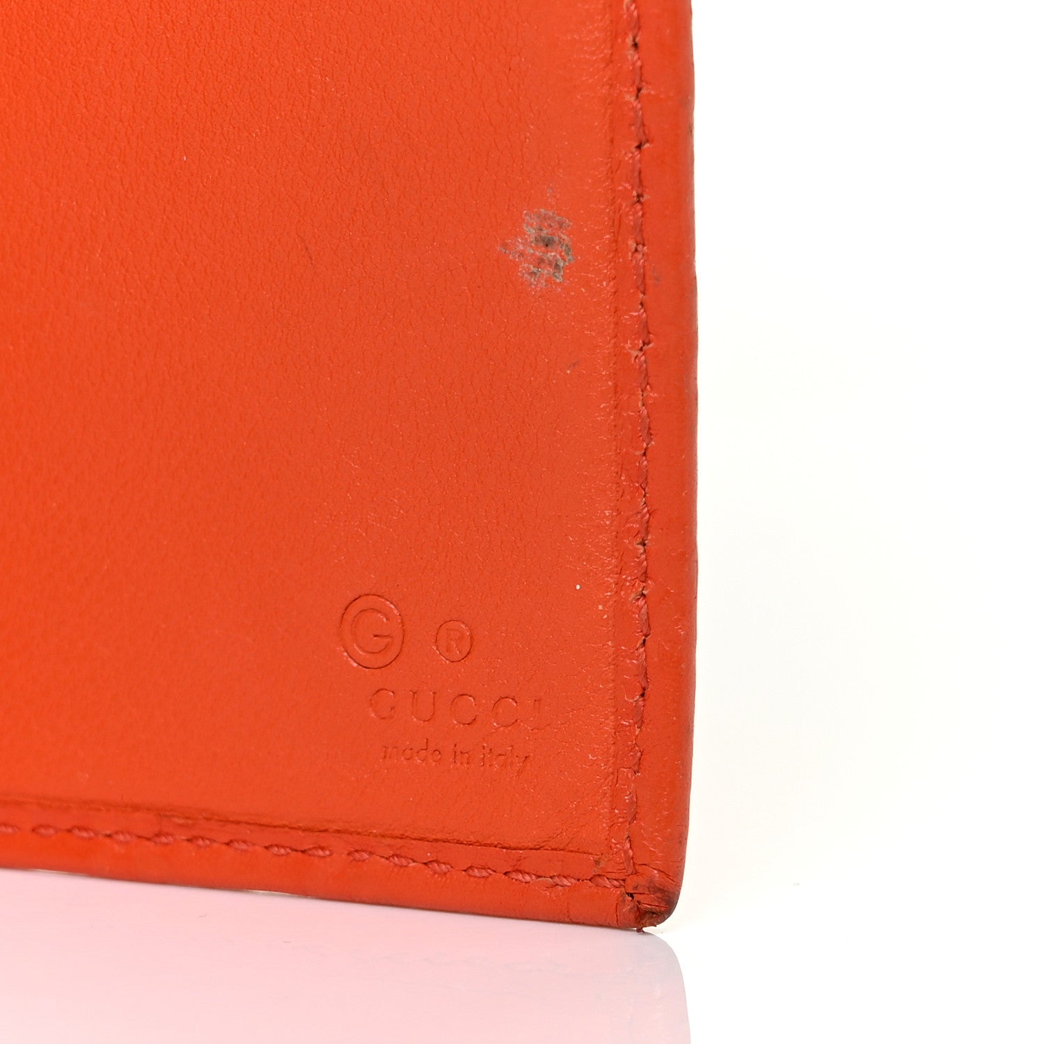 Gucci Soft Microguccissima Continental Wallet Sun Orange 7 of 10
