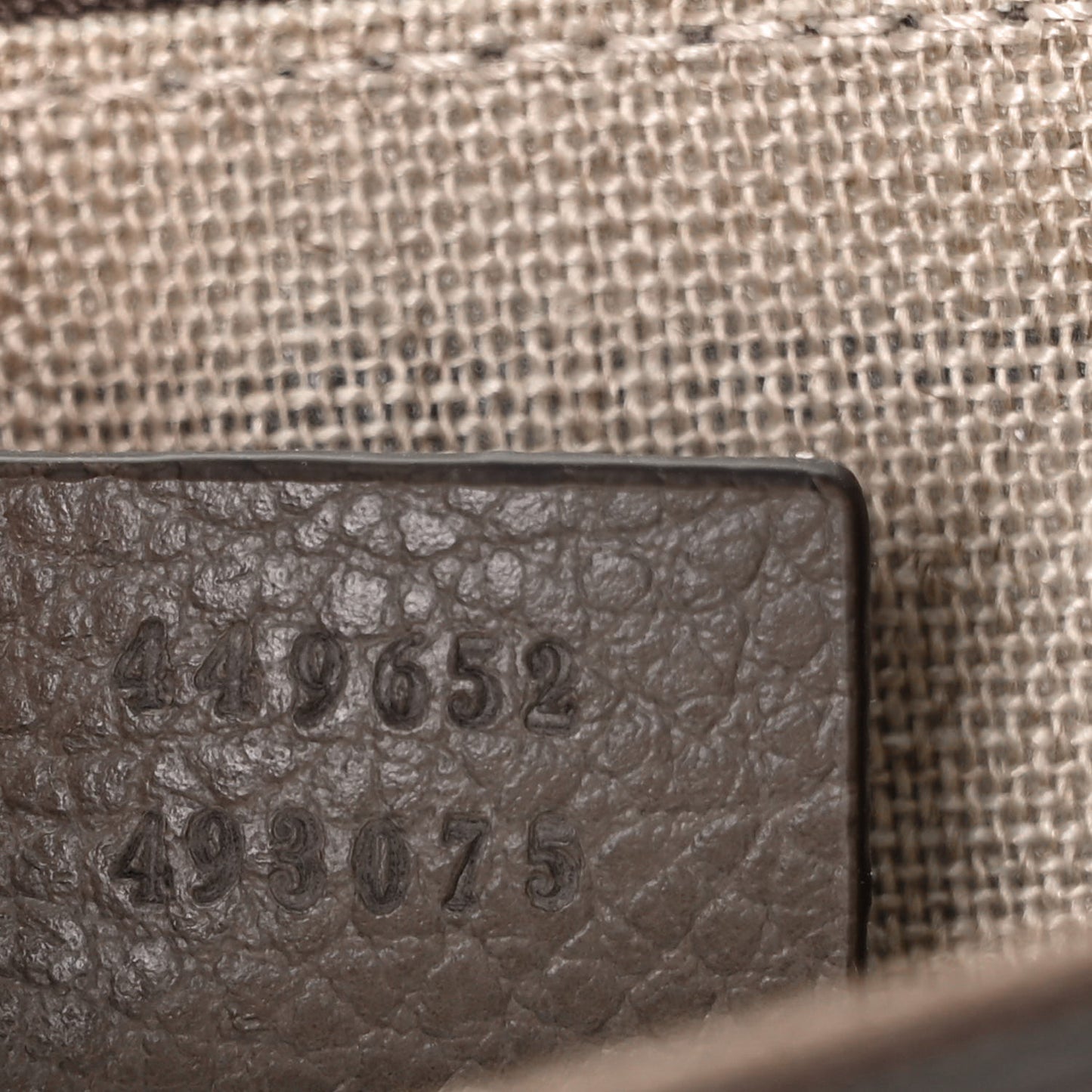 Calfskin Large Bamboo Clutch Grey