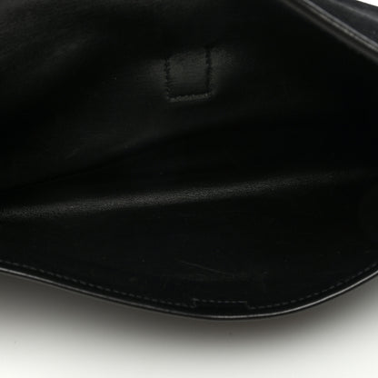 Hermes Veau Doblis Swift Jige Elan 29 Clutch Black 5 of 9