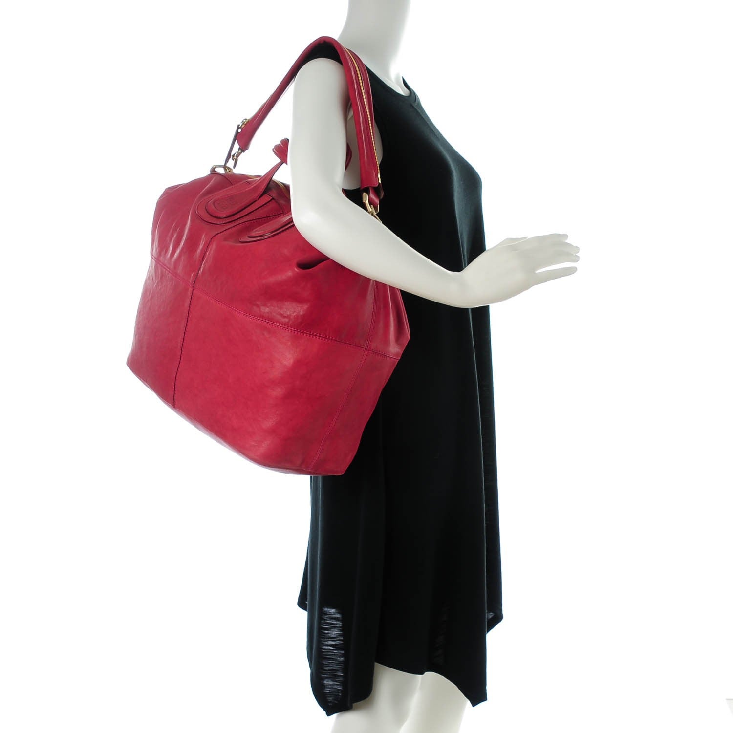 Givenchy Lambskin Large Nightingale Dark Pink 2 of 7