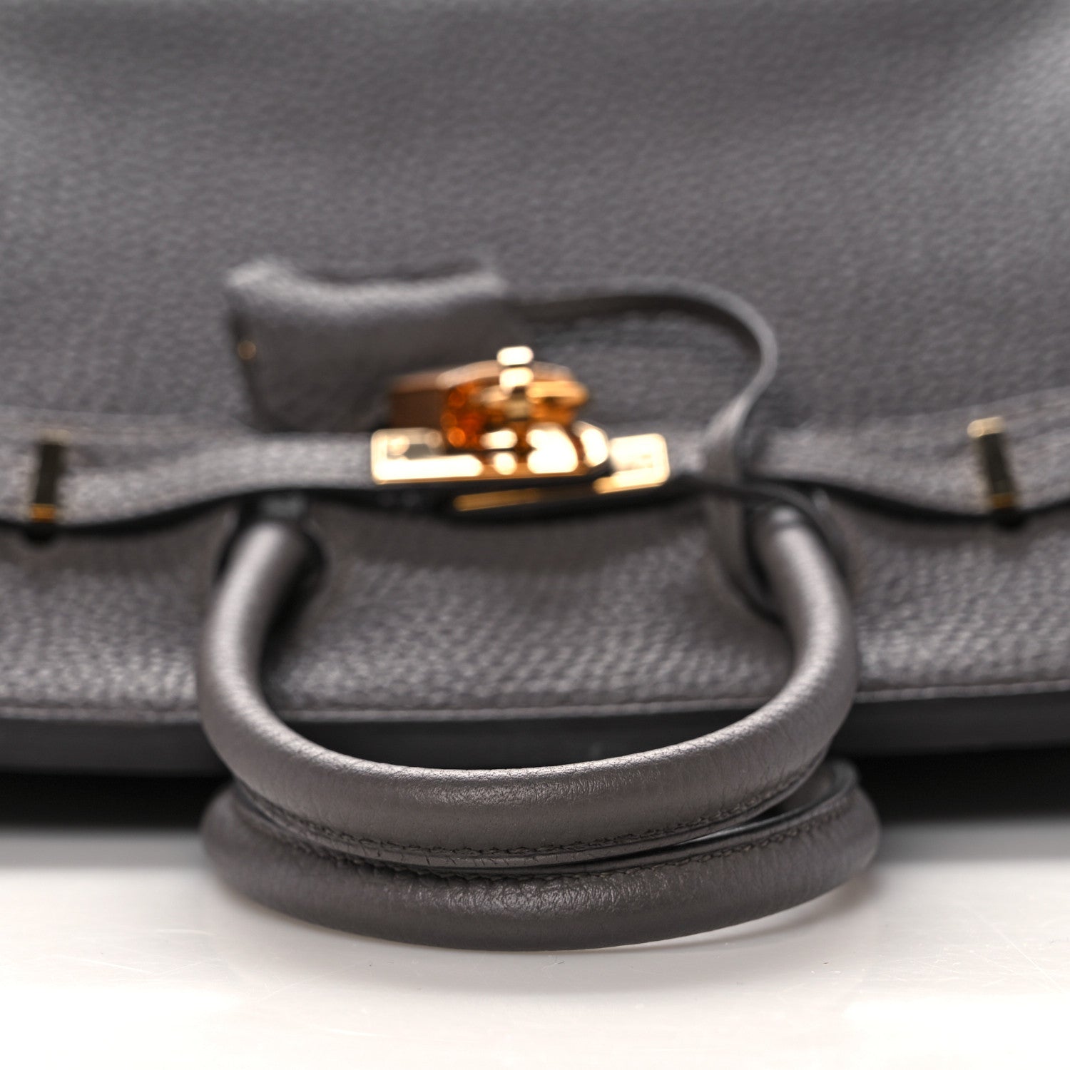 Hermes Togo Birkin 25 Etain 15 of 36