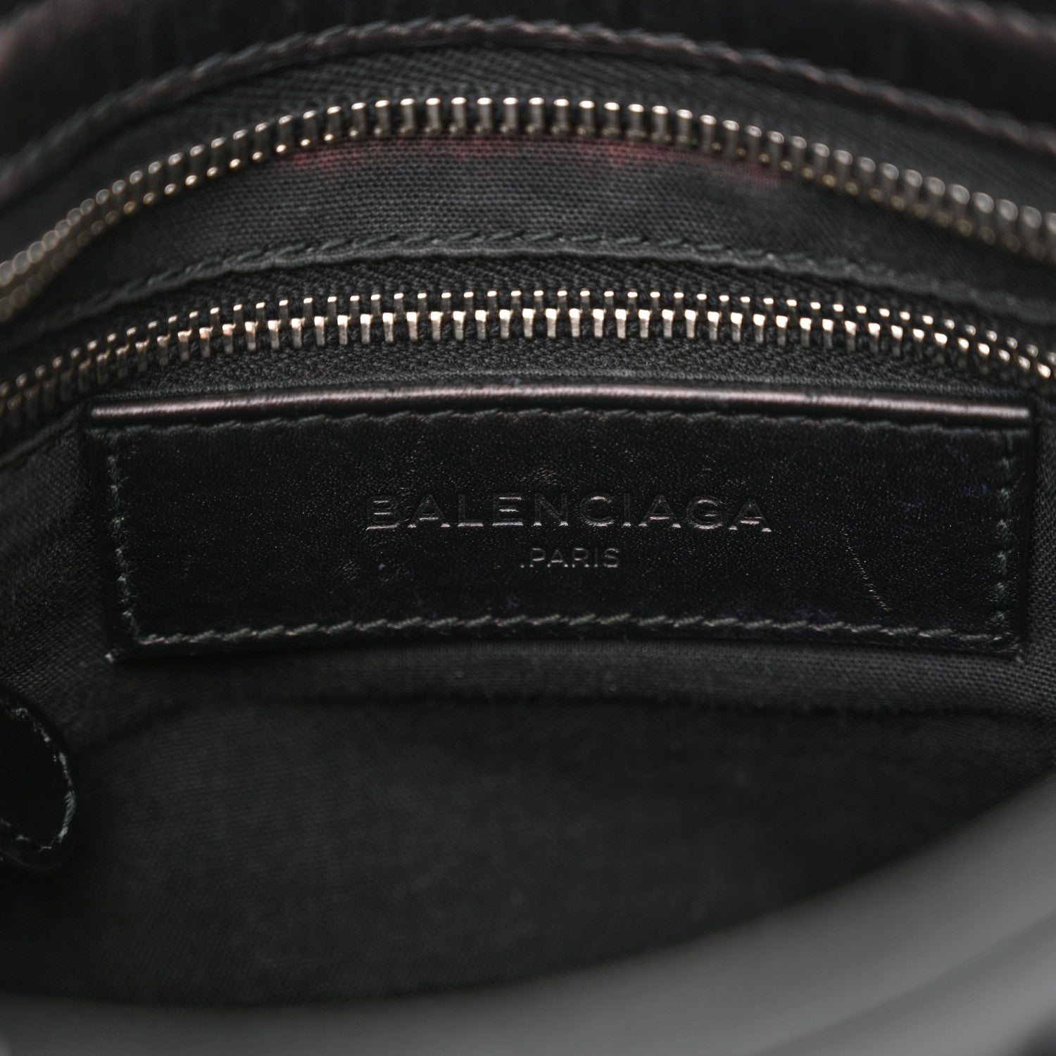 Balenciaga Smooth Calfskin Metallic Patent Giant 12 Silver Hardware Mini City Black Gris 7 of 16
