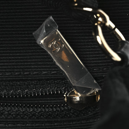 Chanel Velvet Quilted Mini Rectangular Flap Black 11 of 12