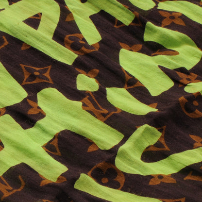 Louis Vuitton Cotton Graffiti Green 6 of 8