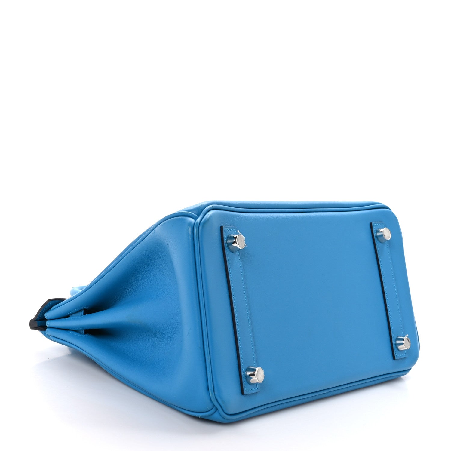 Hermes Swift Birkin 25 Bleu Frida 4 of 14