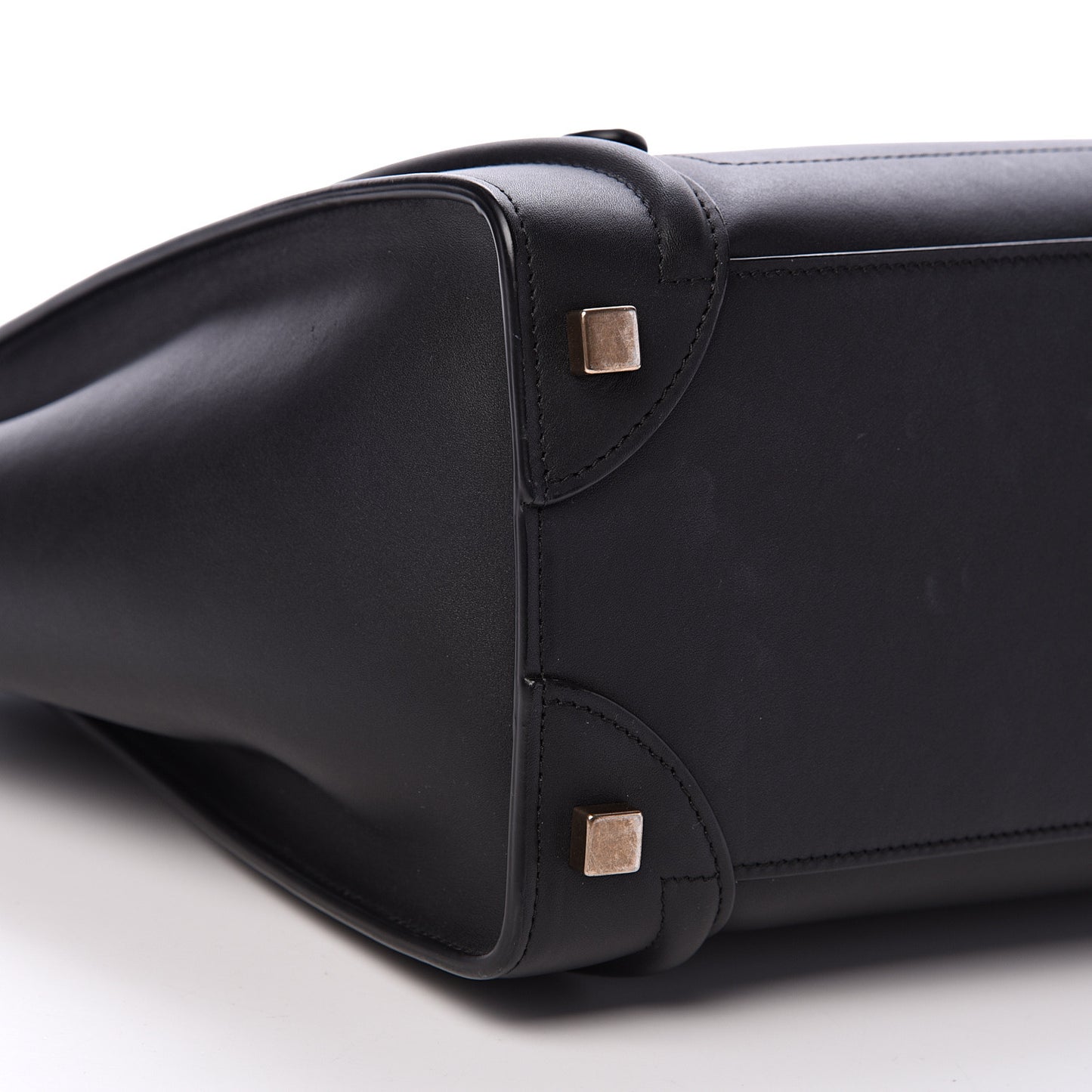 Smooth Calfskin Micro Luggage Black