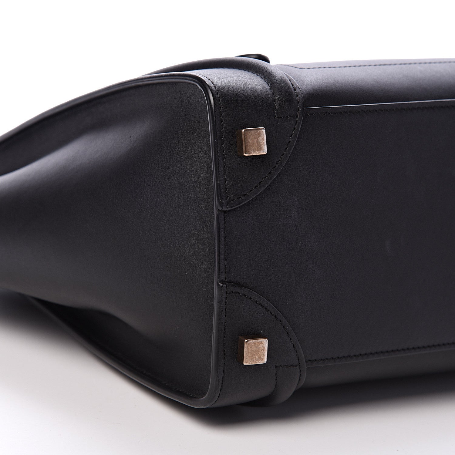Celine Smooth Calfskin Micro Luggage Black 8 of 13