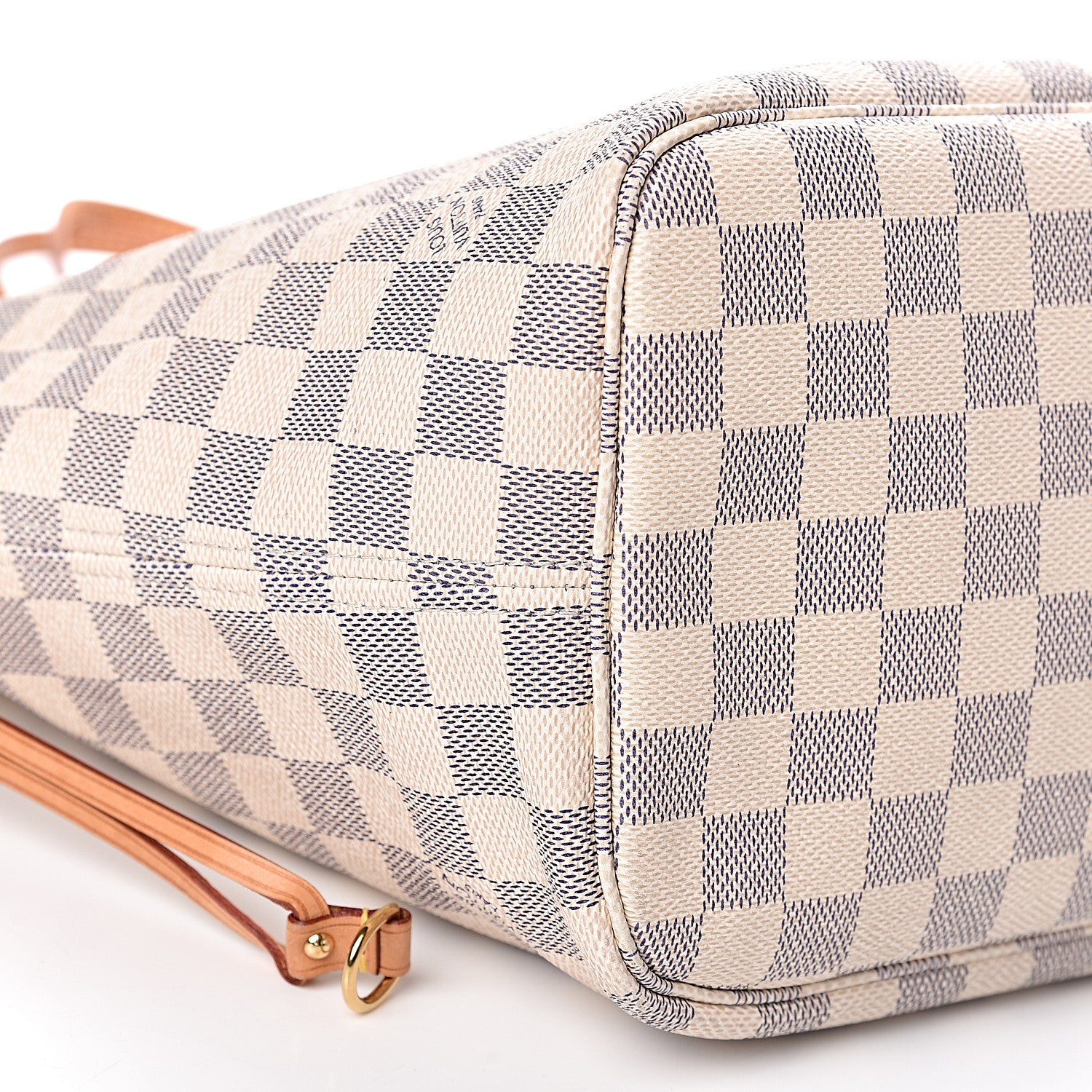 Louis Vuitton Damier Azur Neo Neverfull MM Rose Ballerine 18 of 20