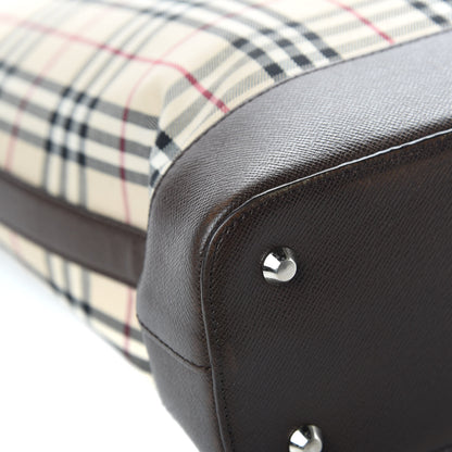 Burberry Vintage Check Tote Black 10 of 23