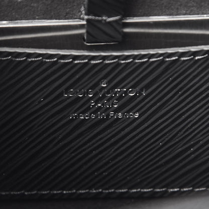 Louis Vuitton Epi Twist Shoulder Bag MM Matte Black 6 of 8