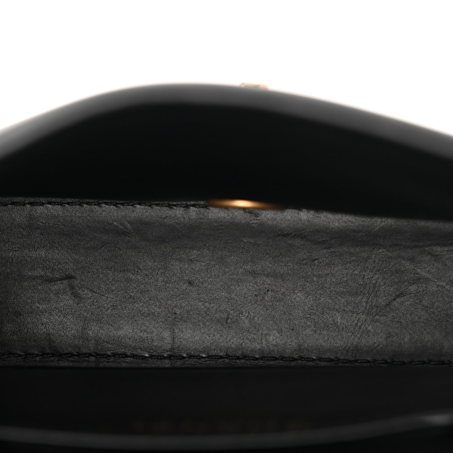 Calfskin Quilted Mini Nailed CC Flap Bag Black