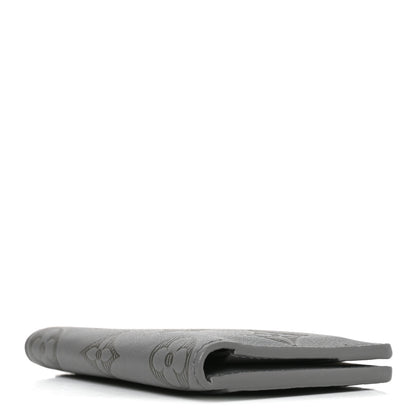 Louis Vuitton Calfskin Monogram Shadow Pocket Organizer Antarctic Grey 4 of 6