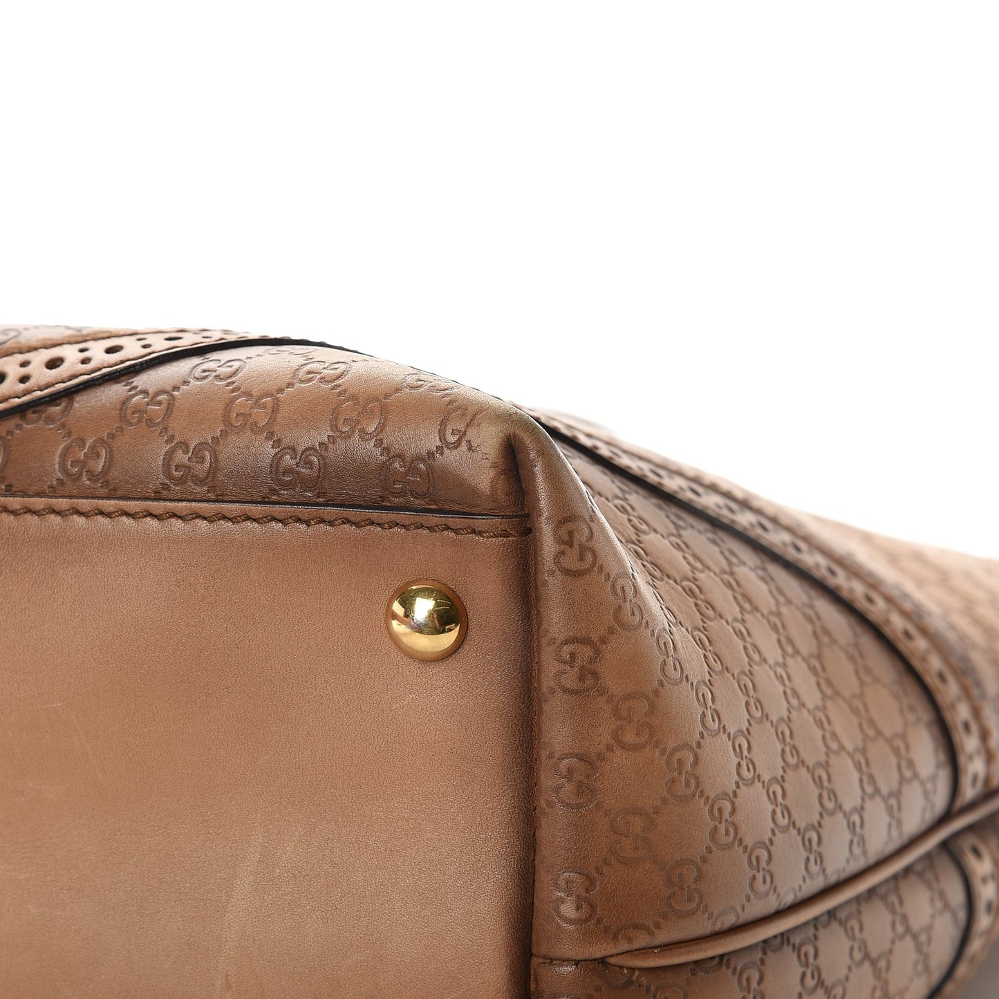 Microguccissima Large Duilio Tote Honey