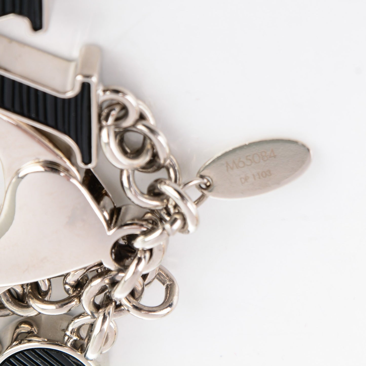Fleur d'Epi Bag Charm Black