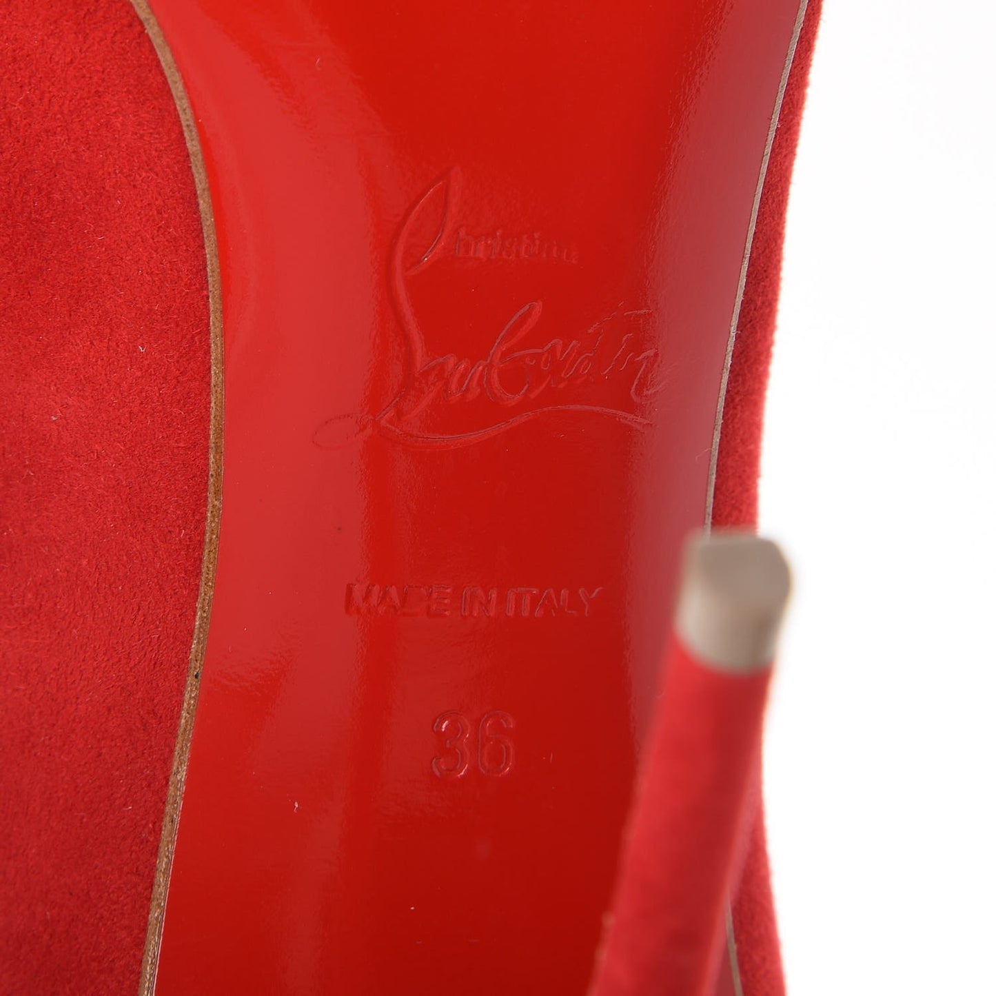 Veau Velours Pigalle Follies 100 Pumps 36 Flamenco