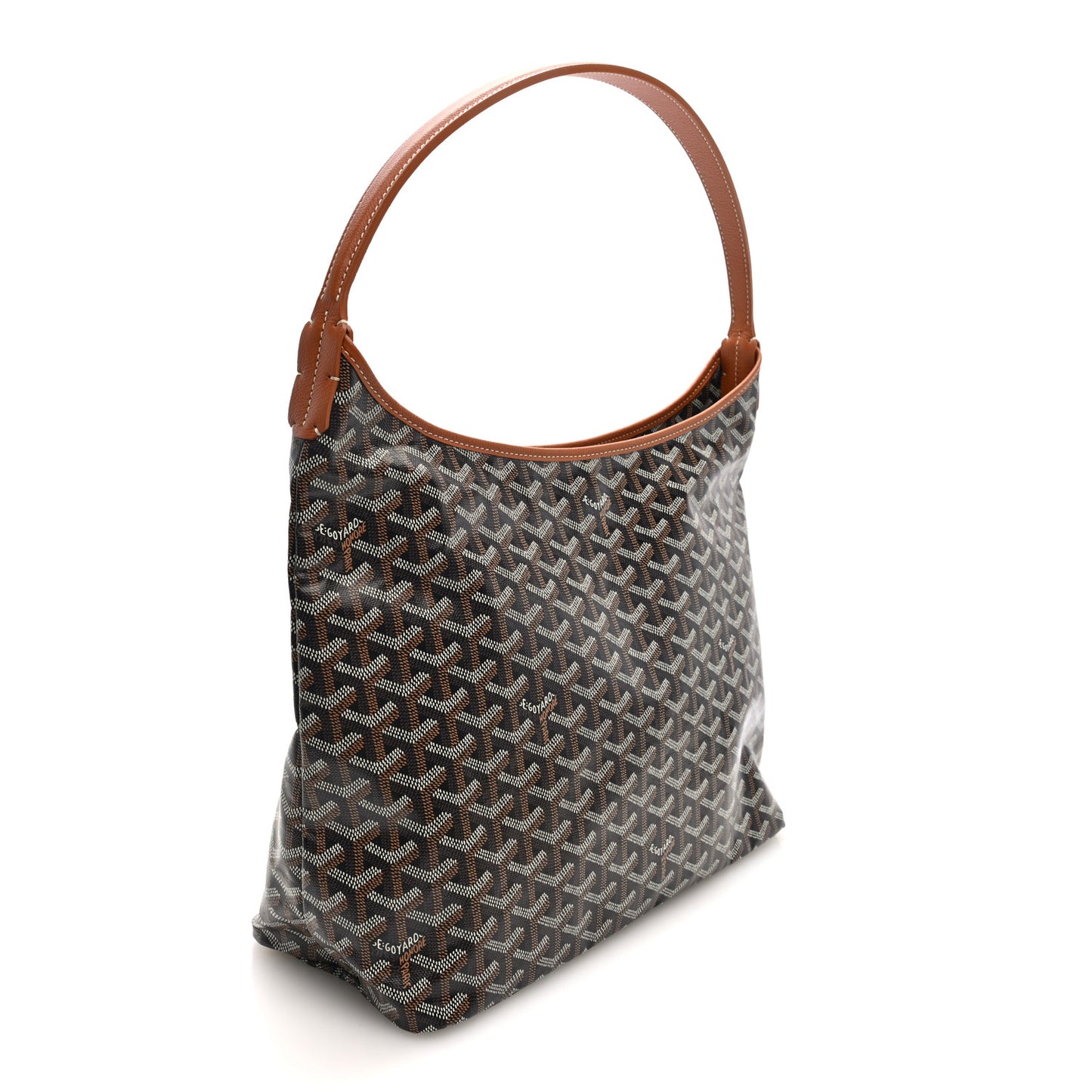 Goyardine Boheme Hobo Black Gold