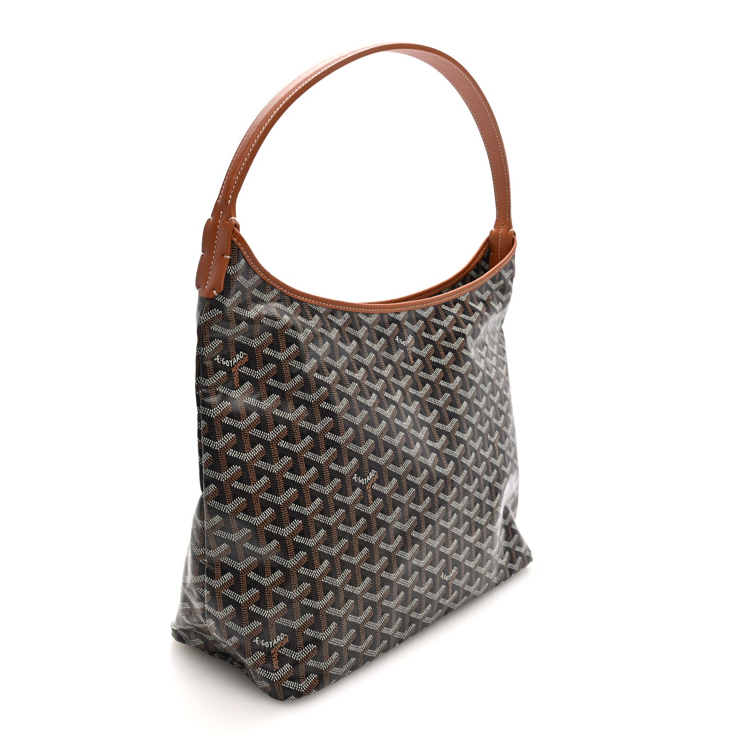 Goyard Goyardine Boheme Hobo Black Gold 4 of 10