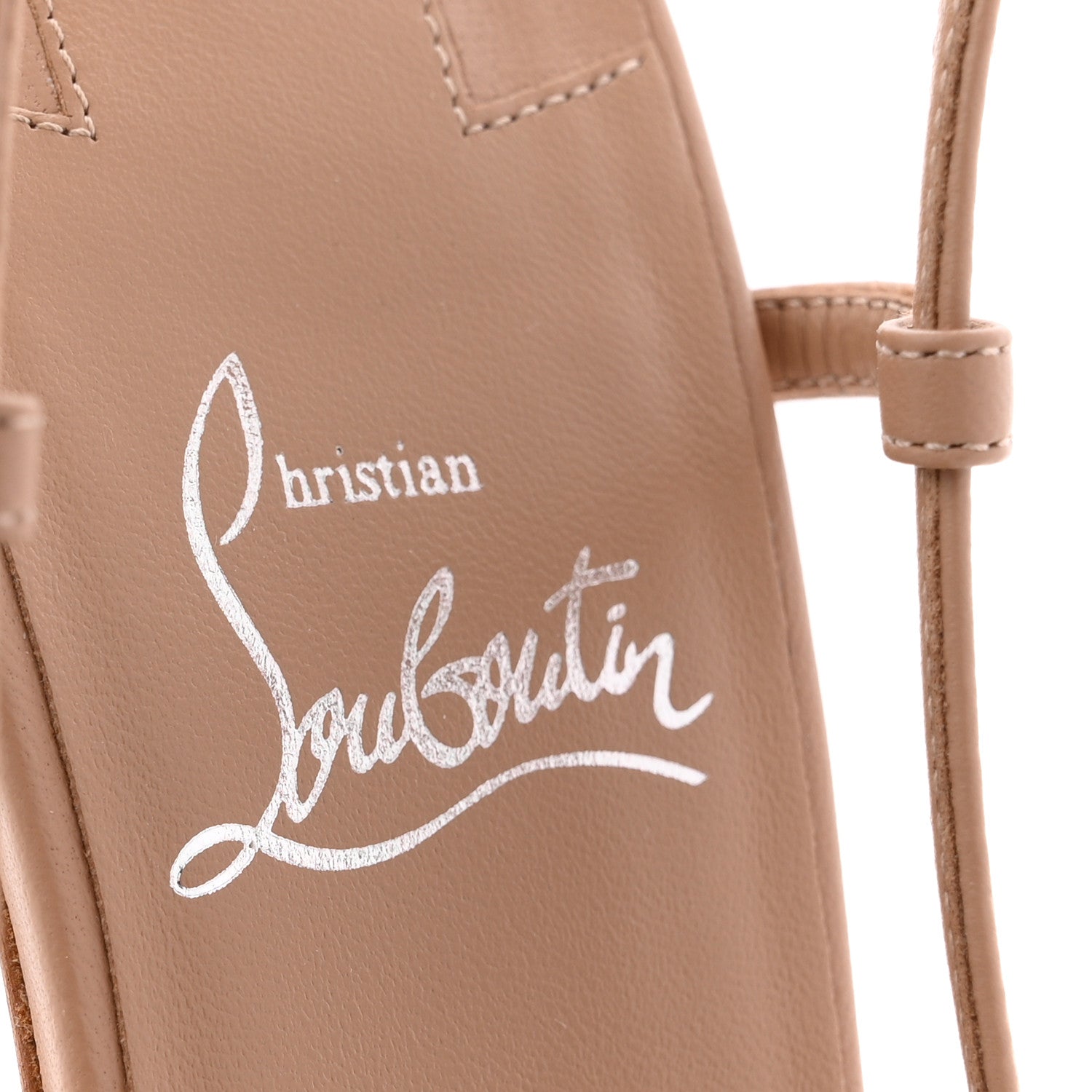 Christian Louboutin Nappa Miss Z 80 Sling Sandal 38 Blush 8 of 15