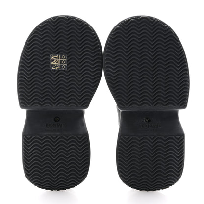 Loewe Calfskin Flamenco 80mm Wedge Mules 35 Black 7 of 10