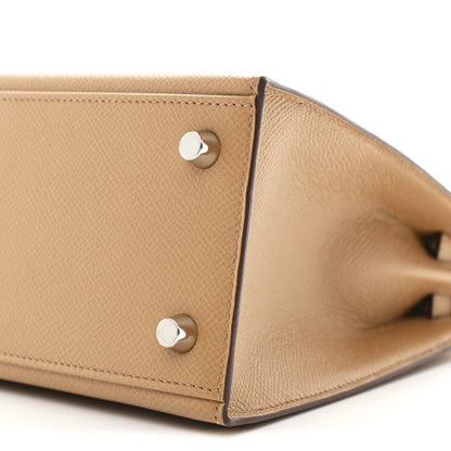 Hermes Epsom Kelly Sellier 25 Biscuit 10 of 11
