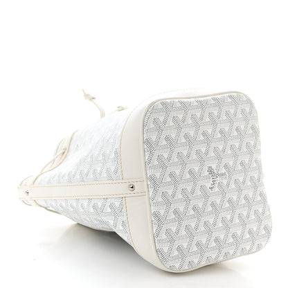 Goyard Goyardine Petit Flot Bucket Bag PM White 4 of 9