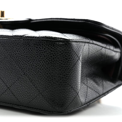 Chanel Caviar Quilted Small Double Flap Black 10 of 11