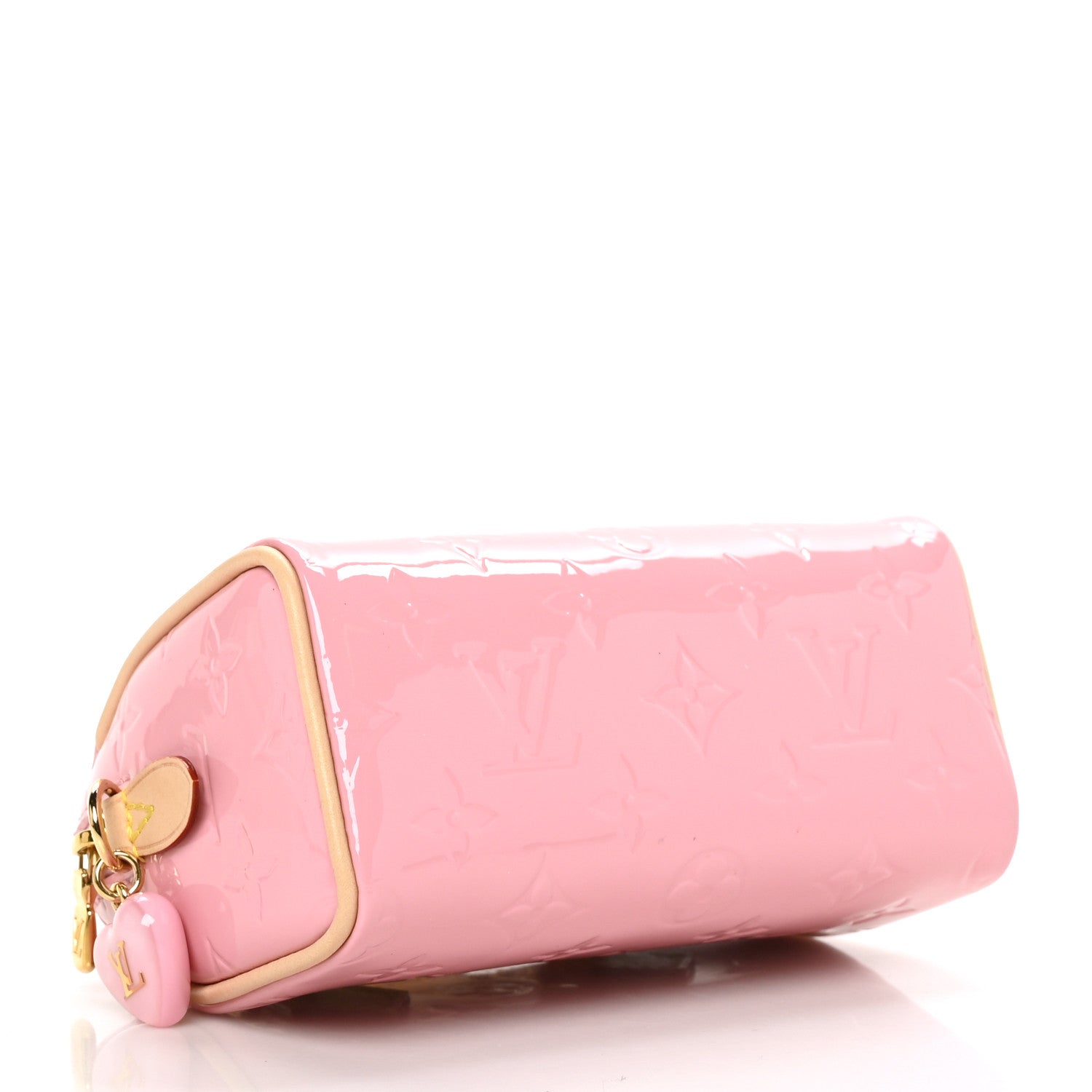 Louis Vuitton Vernis Monogram Nano Speedy Mochi Pink 4 of 8
