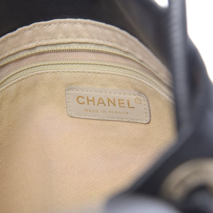 Chanel Lambskin Camellia Tote Black 6 of 10