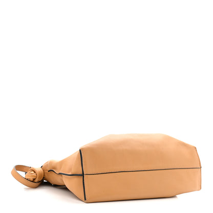 Loewe Calfskin Mini Flamenco Knot Clutch Warm Desert 4 of 12