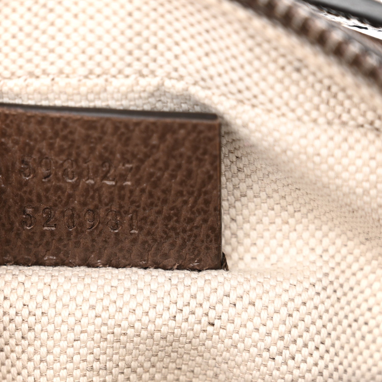 Gucci GG Supreme Monogram Web Mini Ophidia Messenger Brown 7 of 10