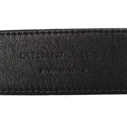 Saint Laurent Suede Monogram Square Buckle Belt 80 32 Black 5 of 7