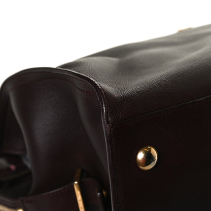 Saint Laurent Calfskin Medium Classic Y Cabas Bordeaux 11 of 18