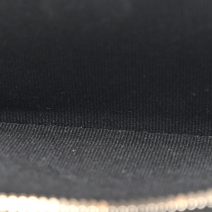 Chanel Caviar Quilted CC Zip Compact Trifold Wallet Black 6 of 12