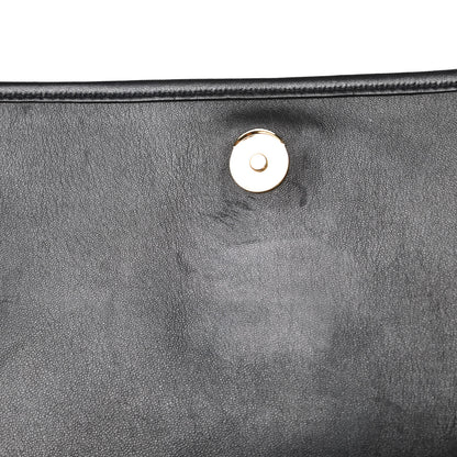 Saint Laurent Lambskin Matelasse Monogram Medium Niki Chain Satchel Black 13 of 15
