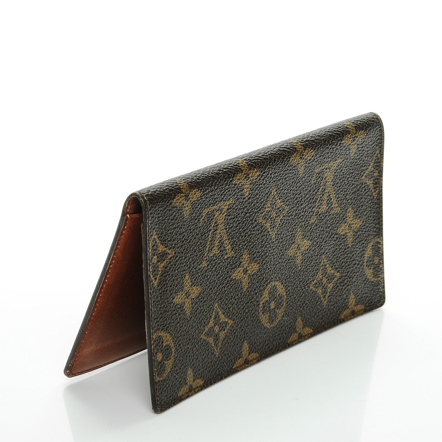 Louis Vuitton Monogram Simple Checkbook Holder Wallet 3 of 8