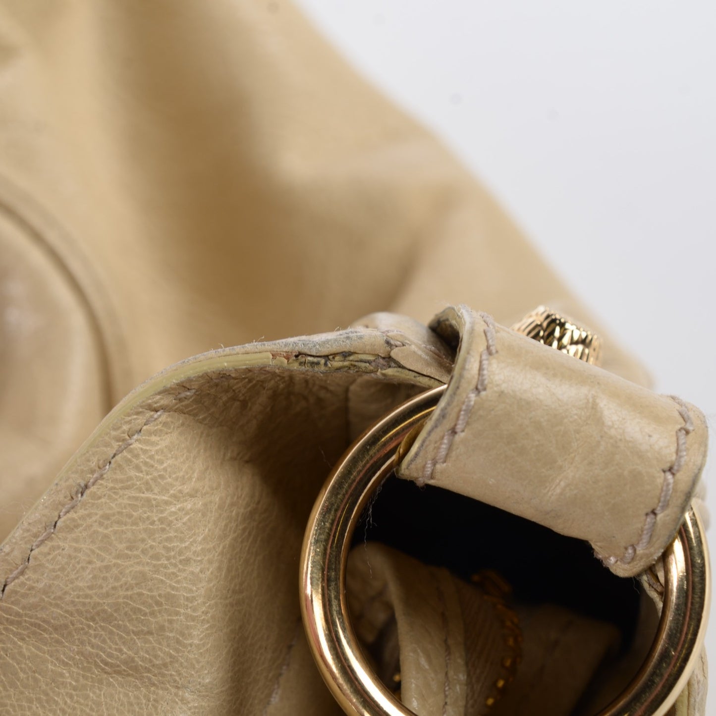 Agneau Giant 12 Gold Hardware Town Dune