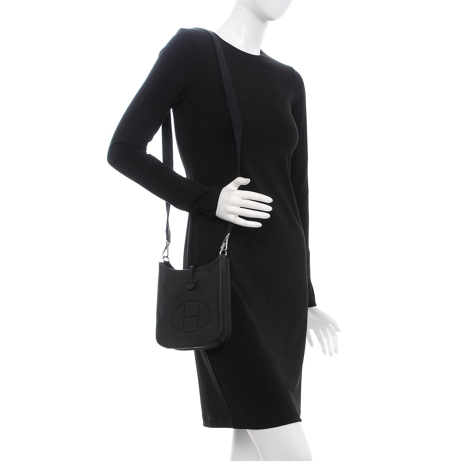 Hermes Epsom Evelyne TPM Black 2 of 8