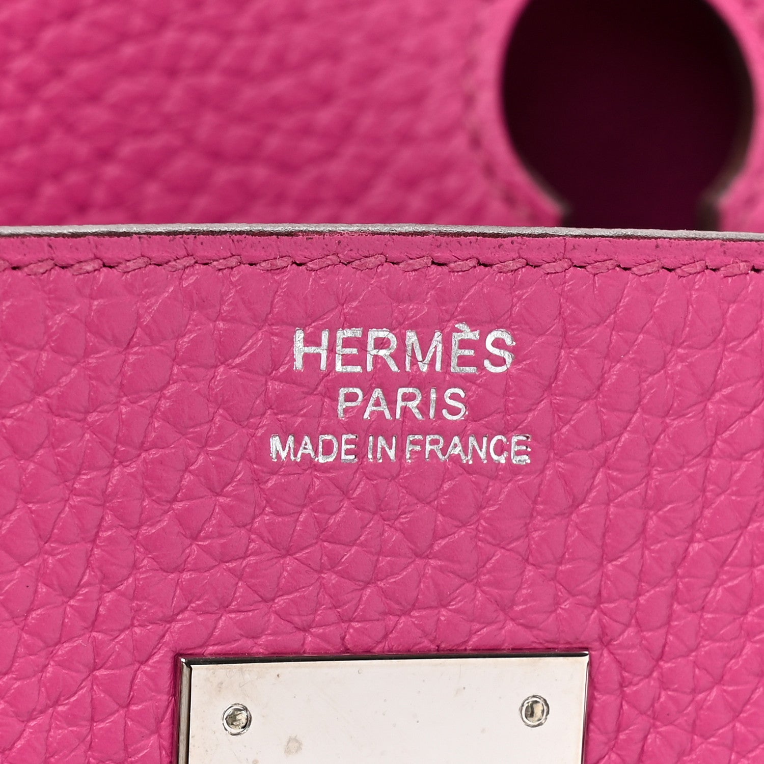 Hermes Taurillon Clemence Birkin 30 Magnolia 6 of 11